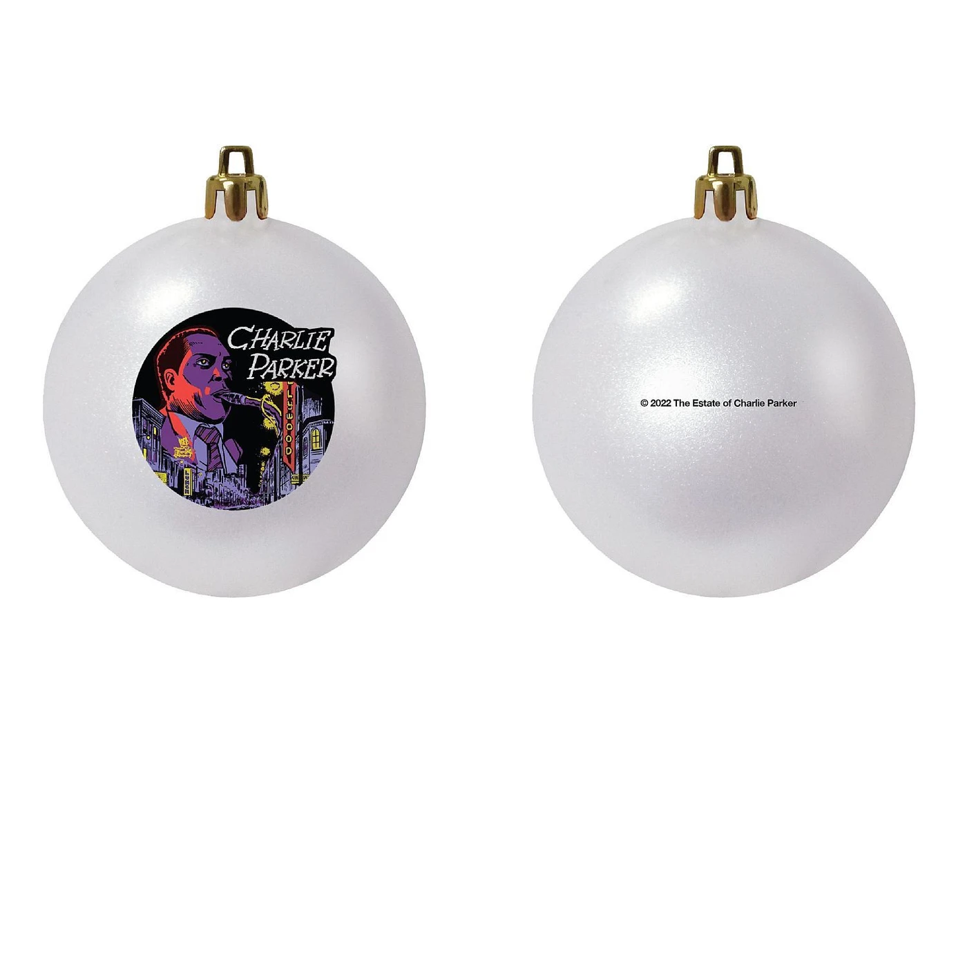 Charlie Parker Hollywood Ornament