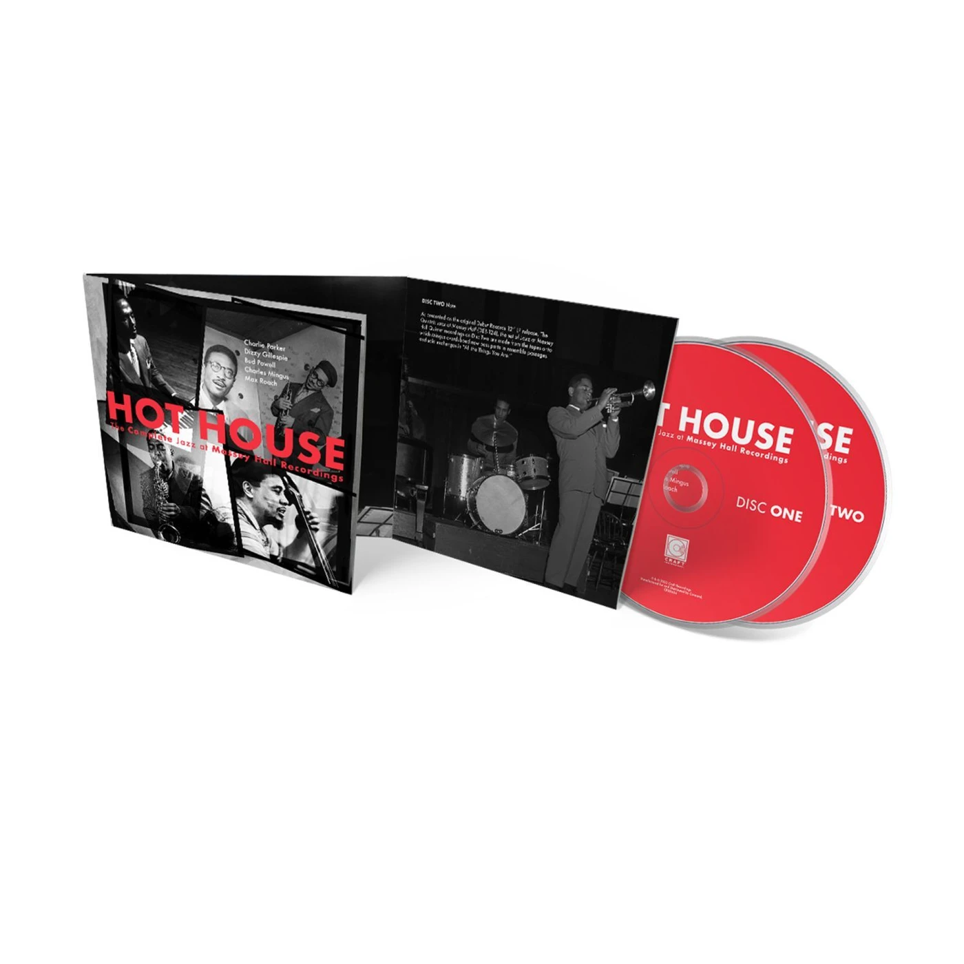 Charlie Parker Hot House: The Complete Jazz at Massey Hall Recordings 2 CD