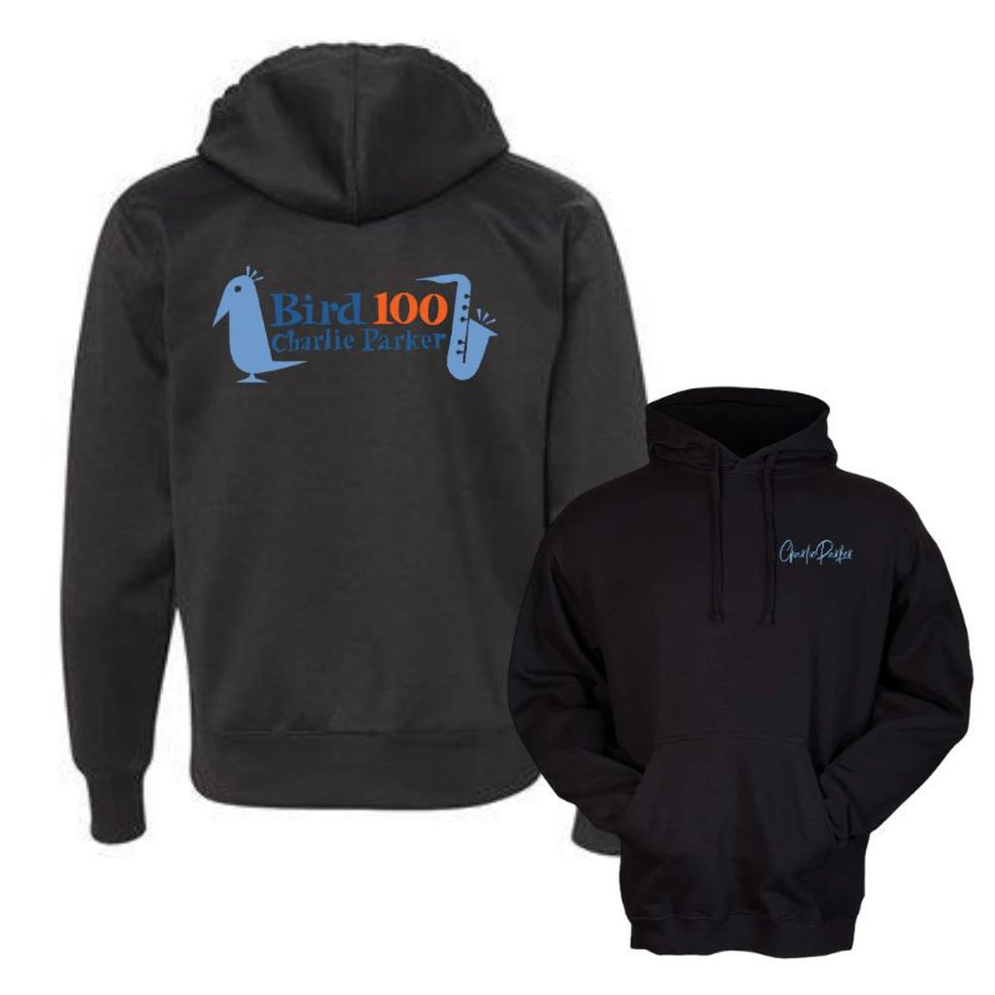 Charlie Parker Bird 100 Hoodie