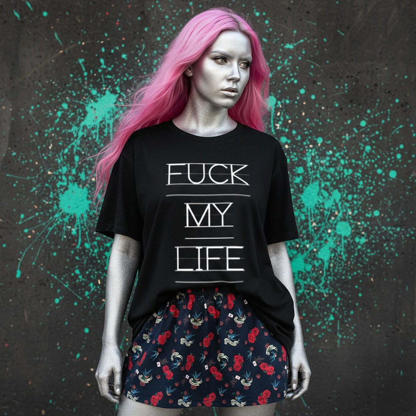 House of Hate New in Stock! "My New Hope" A-Line Skirt
