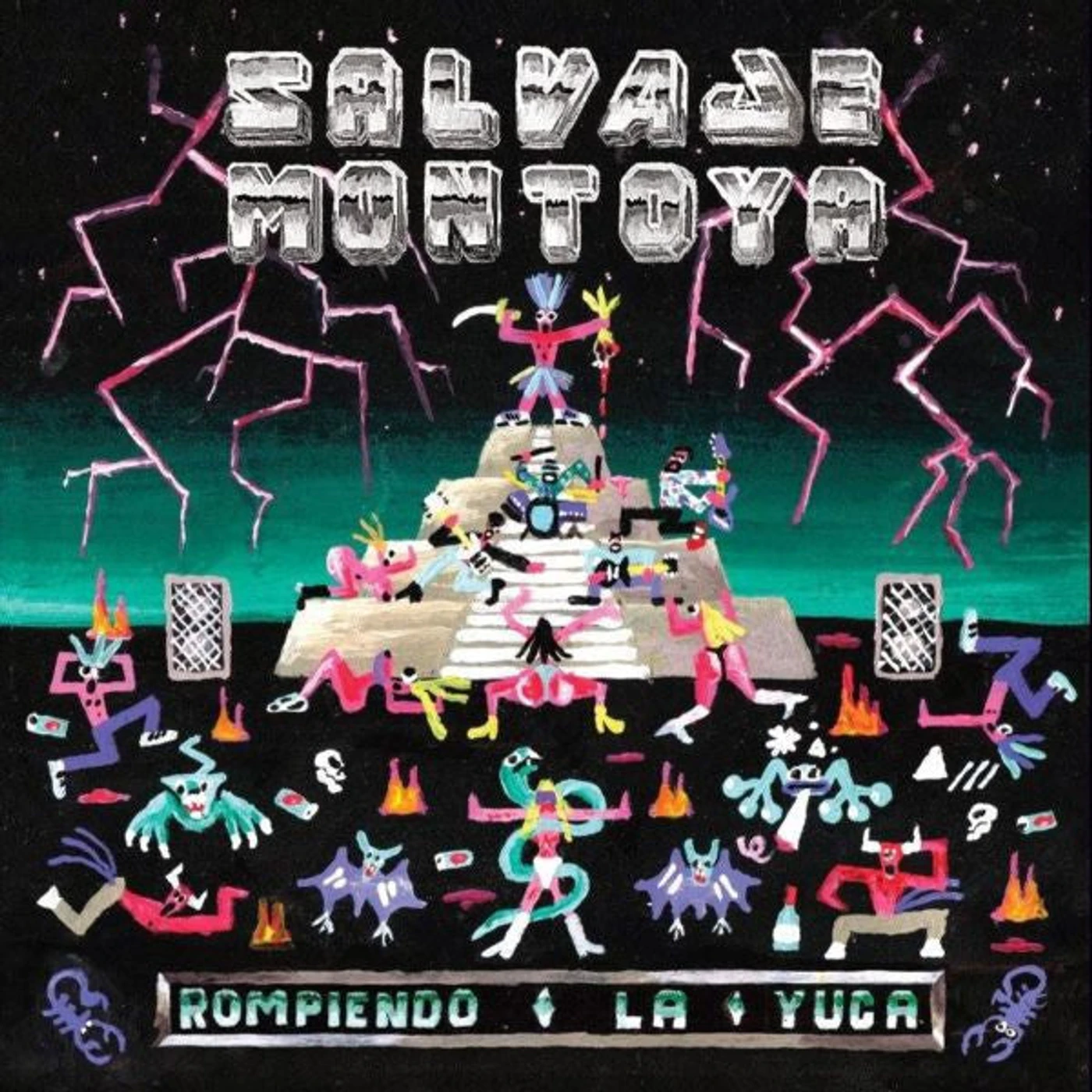 Salvaje Montoya – Rompiendo La Yuca lp - one of the corners of the cover has very to light wear from shipping to the vendor (Vinyl)