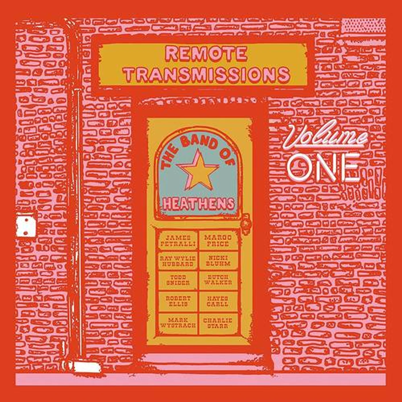 The Band Of Heathens REMOTE TRANSMISSIONS: VOL 1 (BONE VINYL/2LP) Vinyl Record