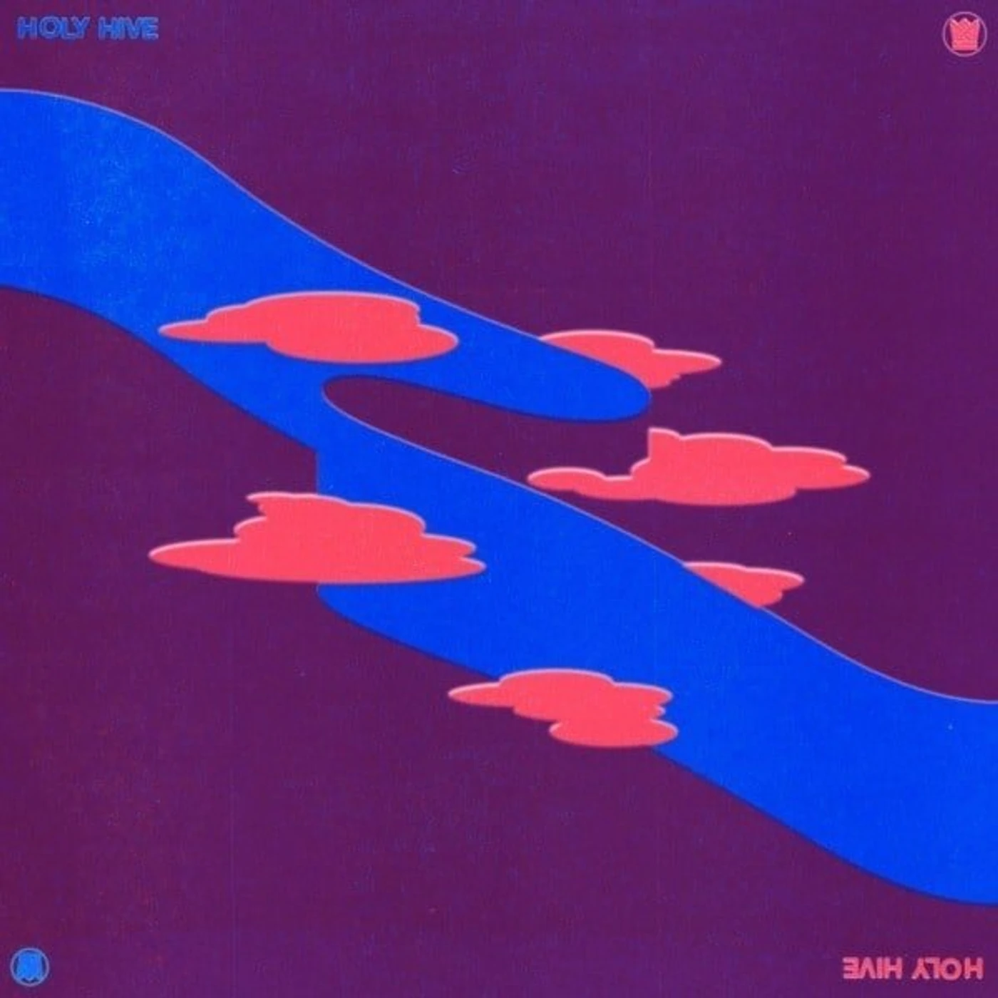 HOLY HIVE (TRANSLUCENT PINK WITH BLUE SPLATTER VINYL) Vinyl Record