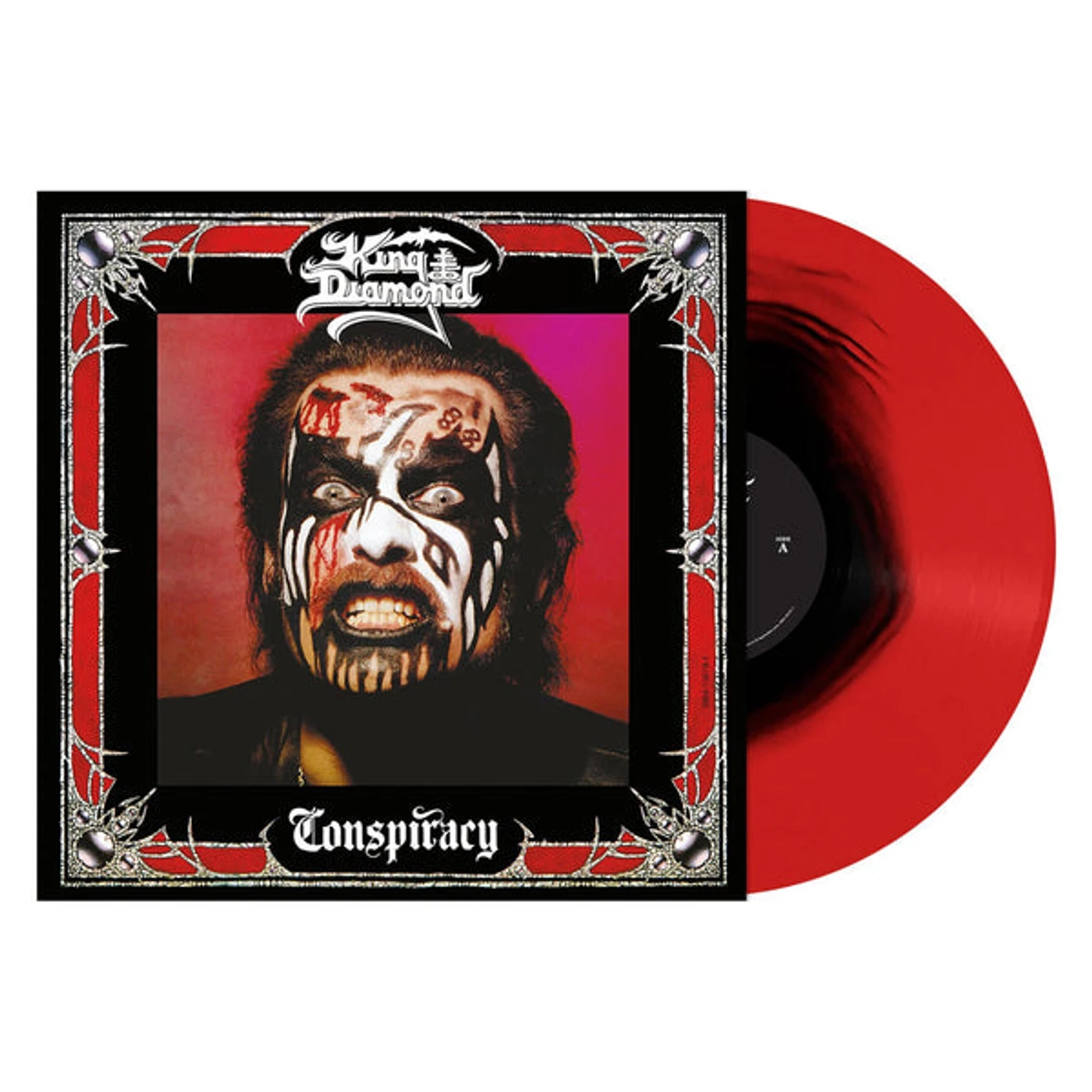 King Diamond CONSPIRACY (APPLE RED W/ BLACK HAZE VINYL) Vinyl Record