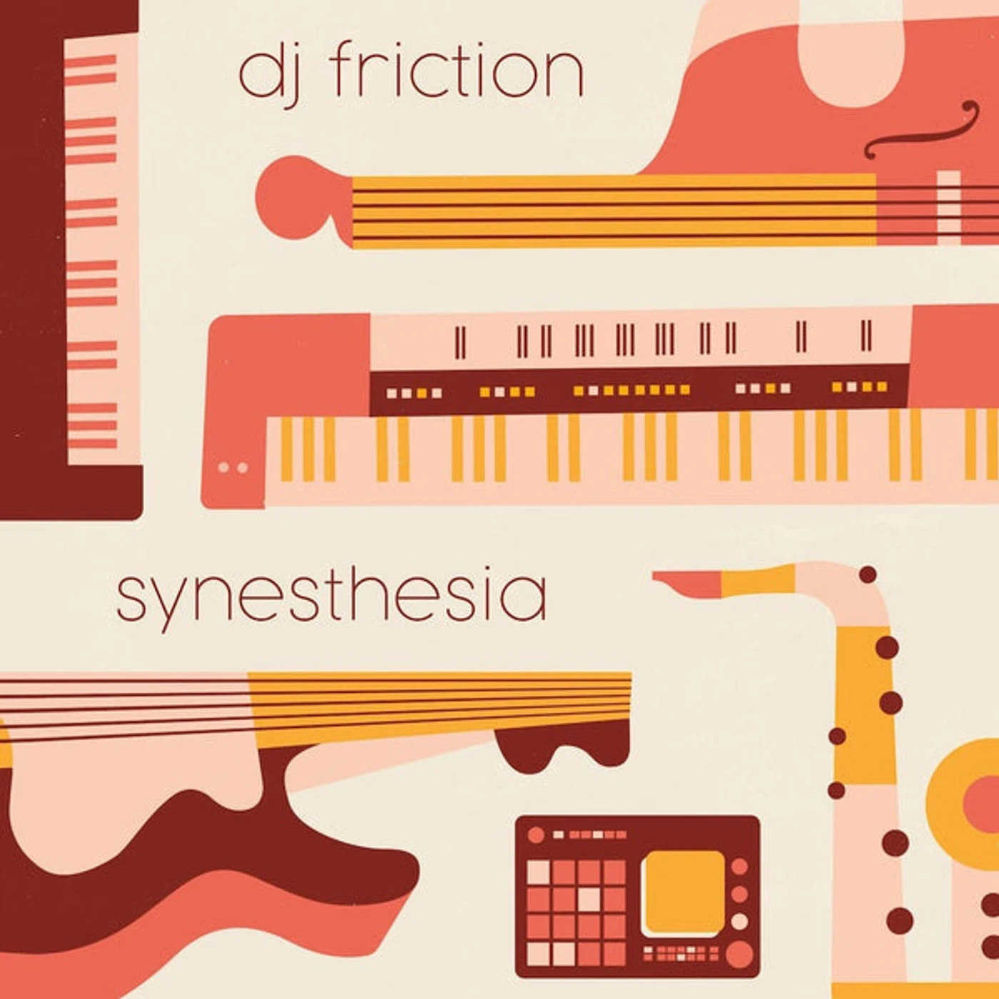 DJ Friction Synesthesia Vinyl Record
