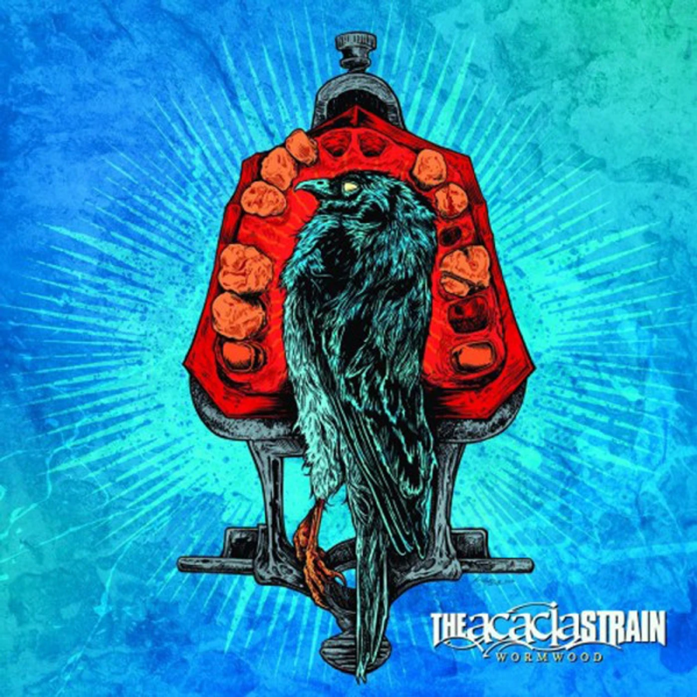 The Acacia Strain Wormwood (Orange Marble Vinyl) Vinyl Record