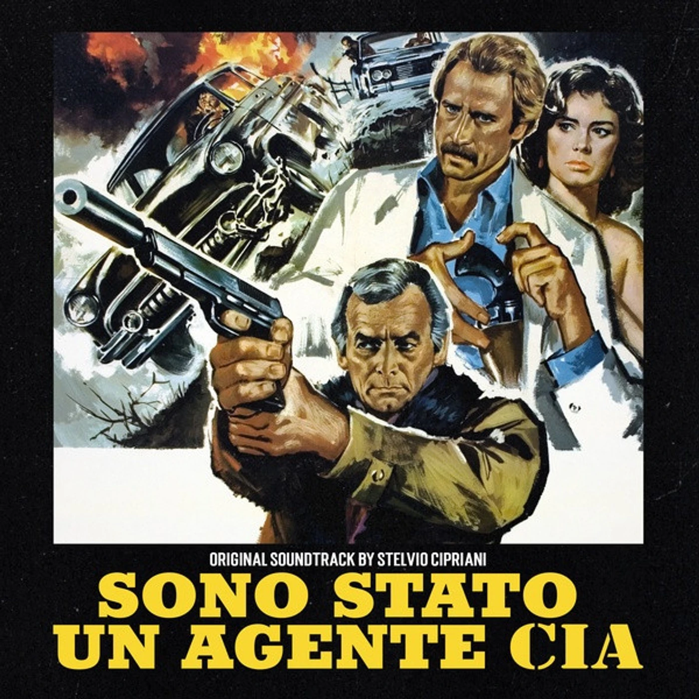 Stelvio Cipriani SONO STATO UN AGENTE CIA Vinyl Record
