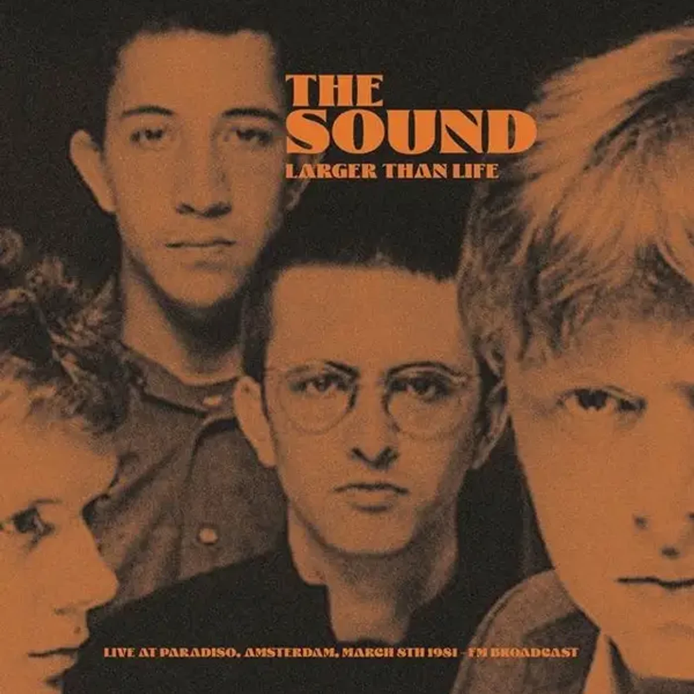 The Sound Larger Than Life: Live At Paradiso, Amsterdam, March 8th, 1981-- FM BROADCAST (Yellow) Vinyl Record