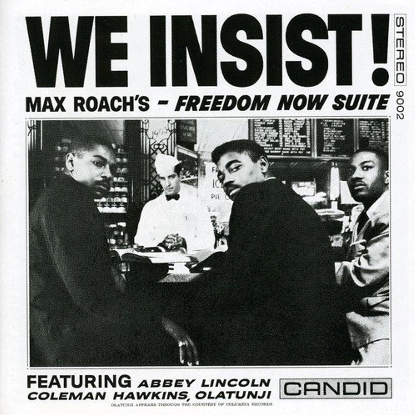 WE INSIST! MAX ROACH'S FREEDOM NOW SUITE Vinyl Record