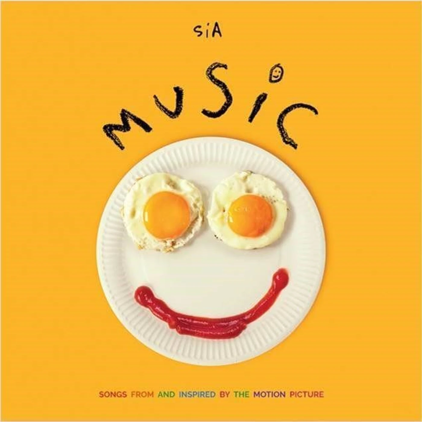 Sia MUSIC - SONGS FROM & INSPIRED BY THE MOTION PICTURE Vinyl Record