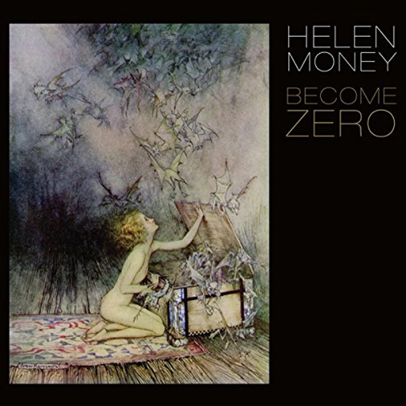 Helen Money BECOME ZERO (DL CARD) Vinyl Record