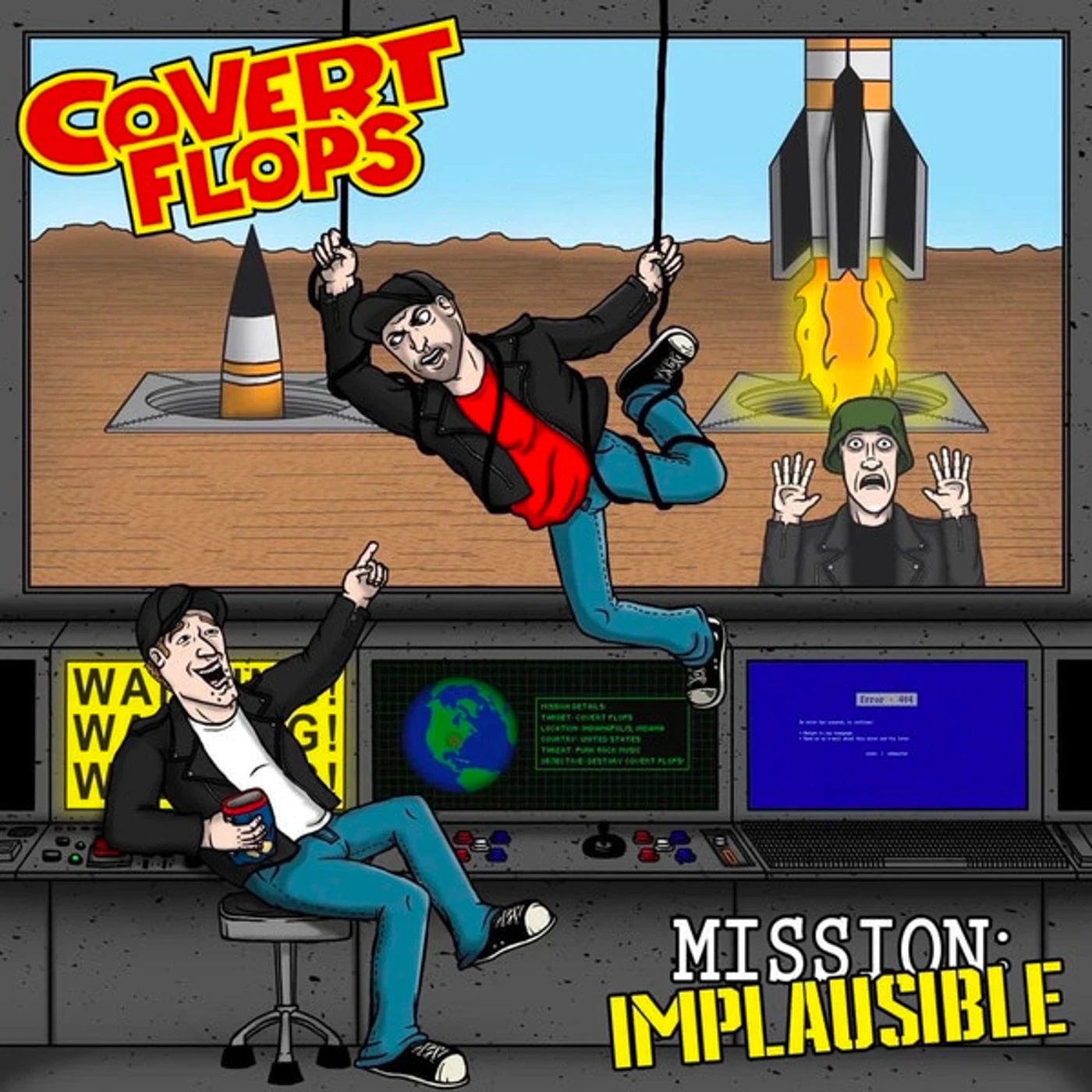 Covert Flops MISSION: IMPLAUSIBLE Vinyl Record