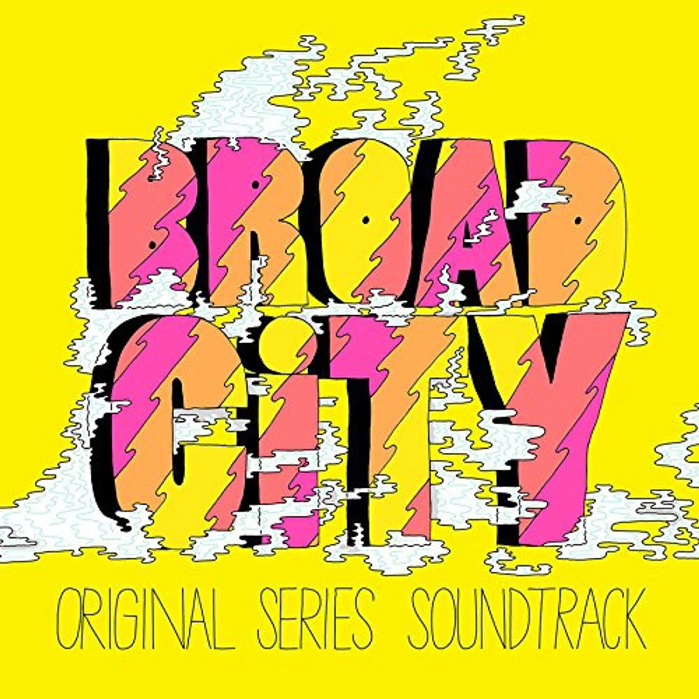 Broad City O.S.T. BROAD CITY (YELLOW VINYL/DL CARD) O.S.T. Vinyl Record