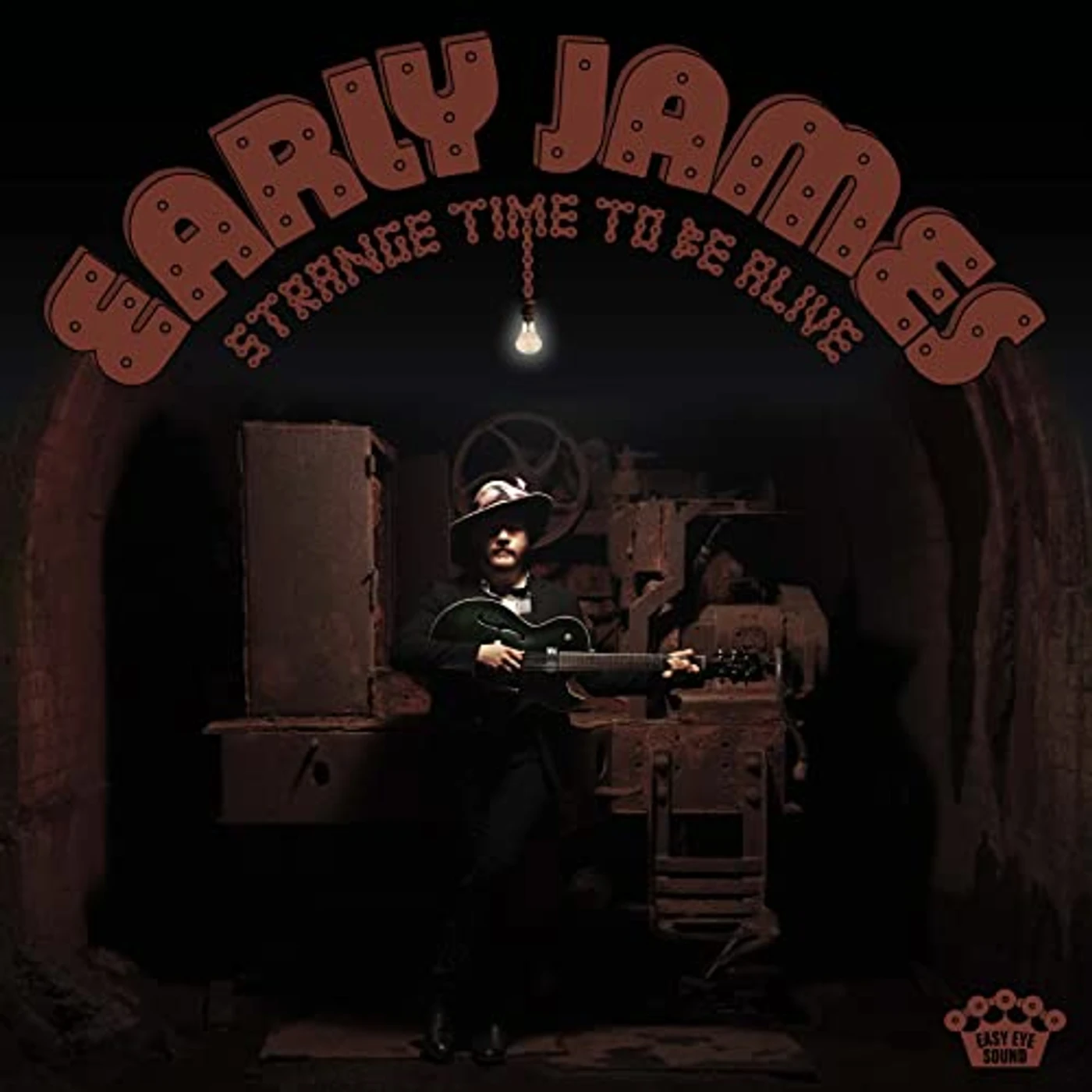Early James Strange Time To Be Alive (Brown Swirl) vinyl record