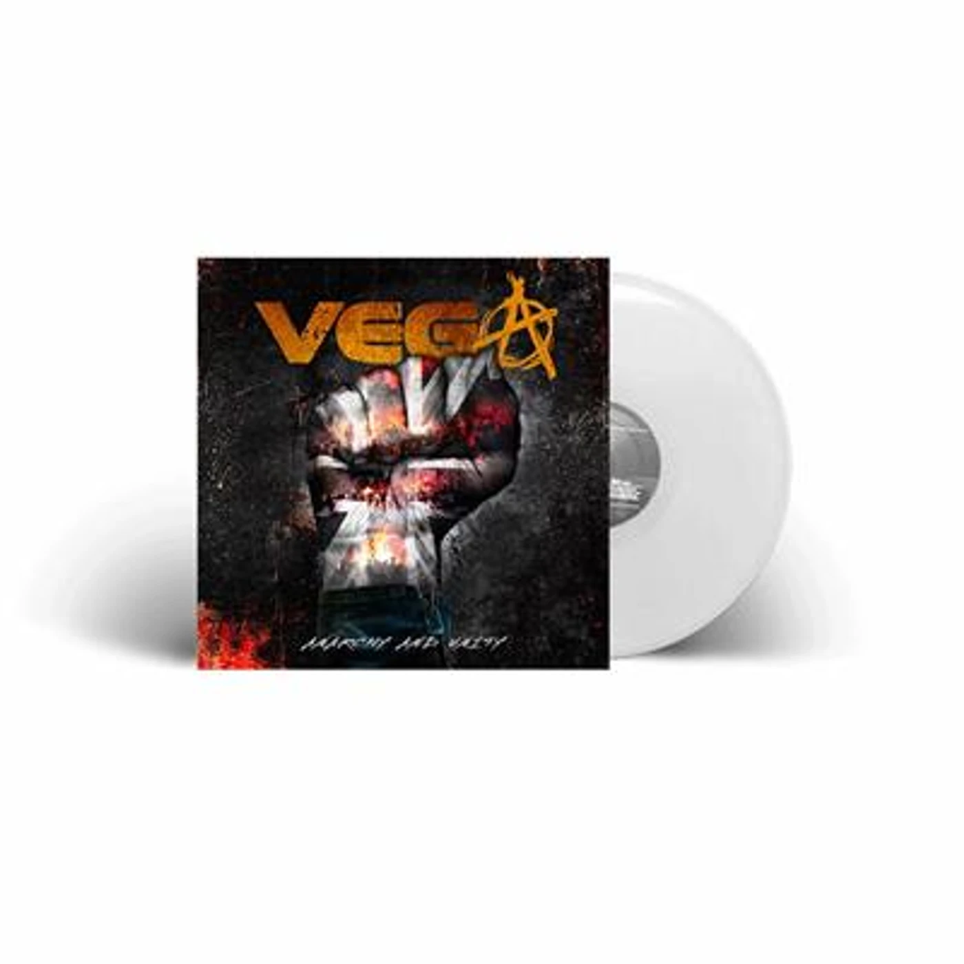 Vega ANARCHY & UNITY (WHITE VINYL/LIMITED) Vinyl Record