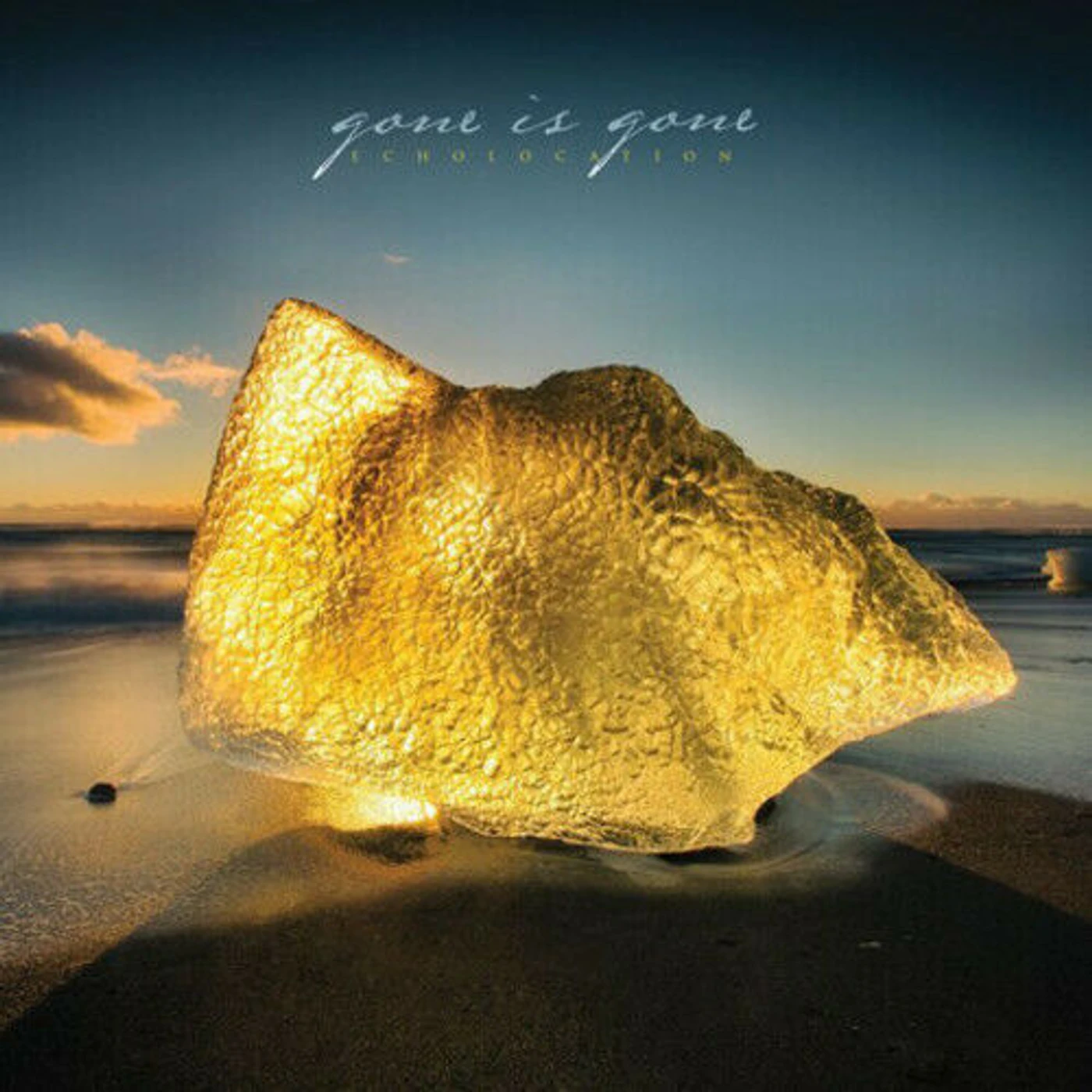 Gone Is Gone ECHOLOCATION (2LP/WHITE COLORED VINYL/DL CARD) Vinyl Record