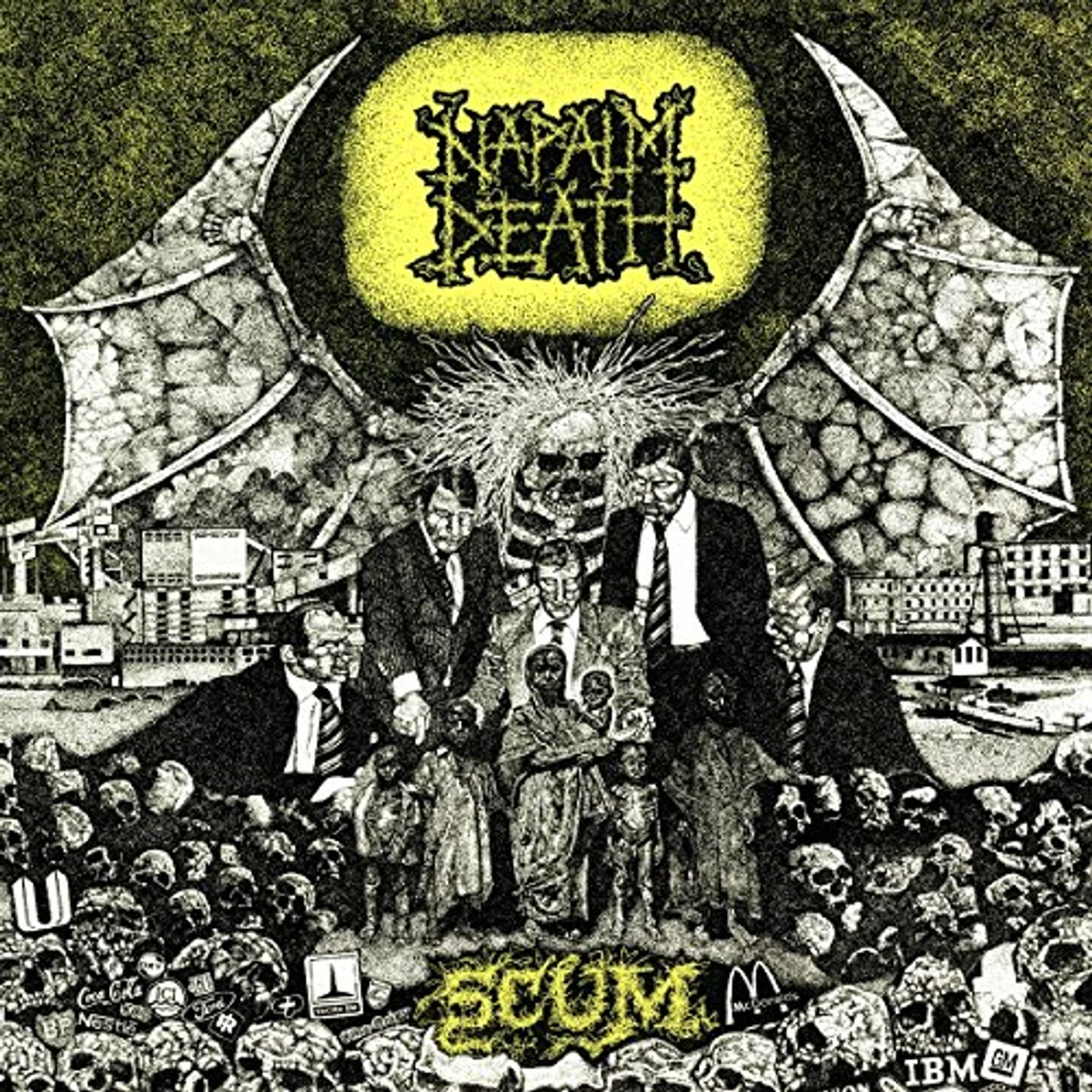 Napalm Death Scum Vinyl Record