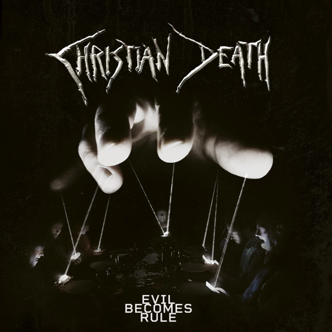 Christian Death Evil Becomes Rule (Blue) Vinyl Record