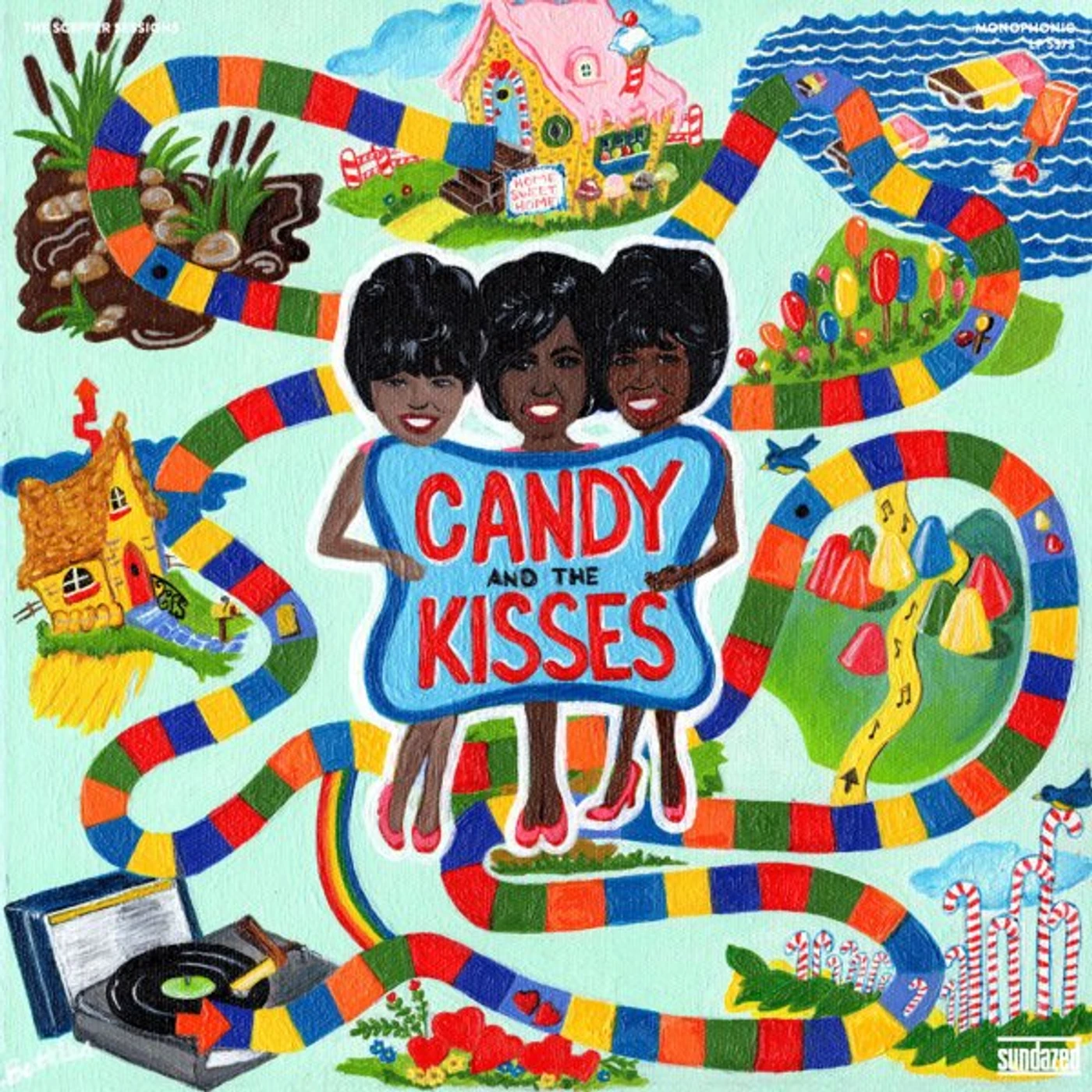 Candy & The Kisses SCEPTER SESSIONS (BUTTERSCOTCH VINYL) Vinyl Record