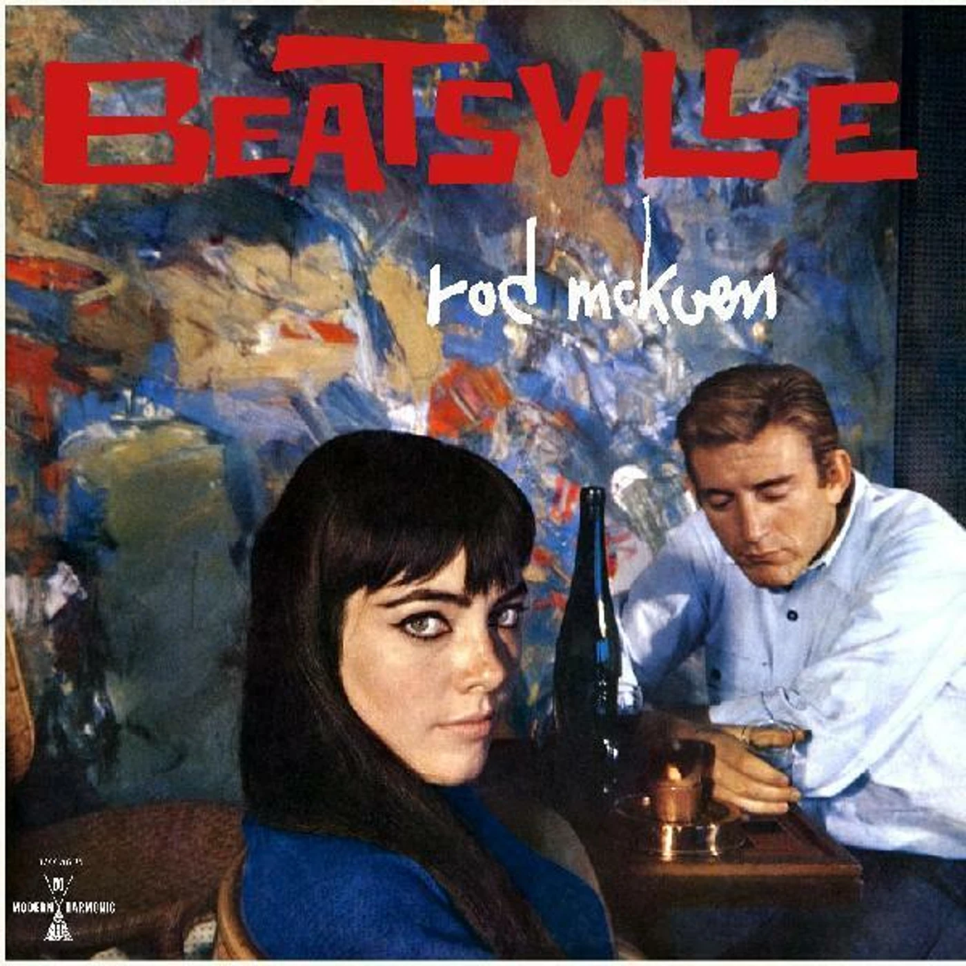 Rod McKuen BEATSVILLE (RED VINYL) Vinyl Record