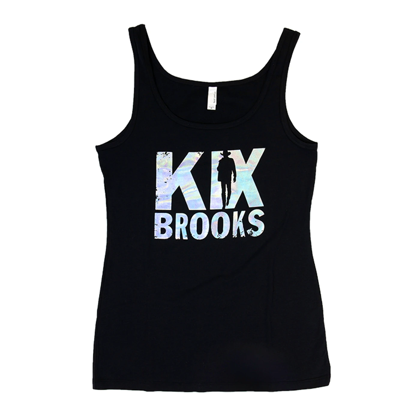 Kix Brooks KB Silver & Black Ladies Tank