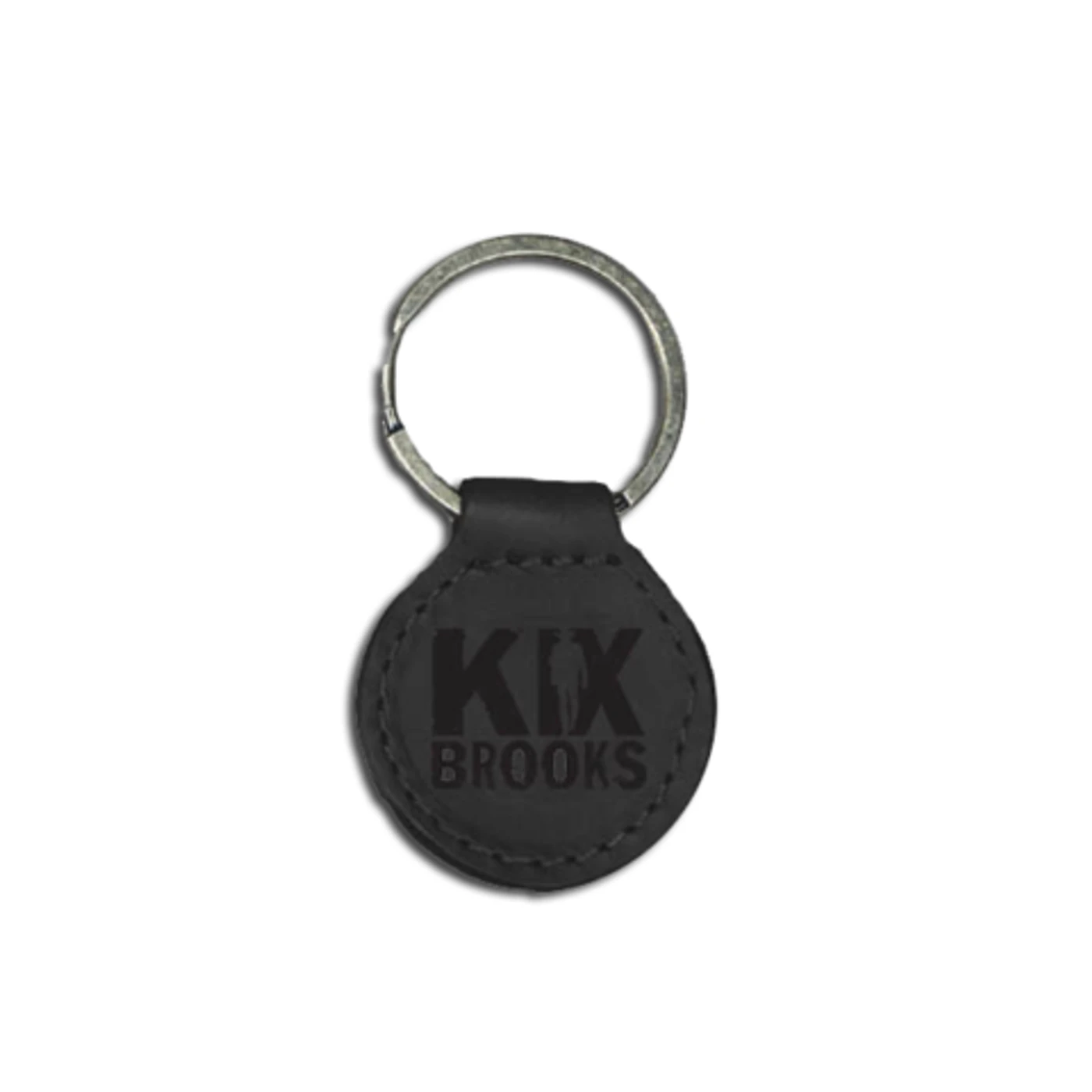 Kix Brooks Leather Keychain