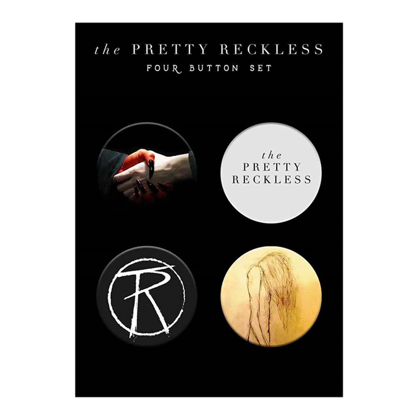 The Pretty Reckless Button pack