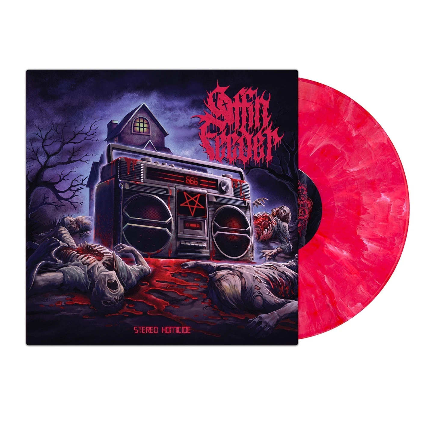Coffin Feeder "Stereo Homicide (Marble)" 12"
