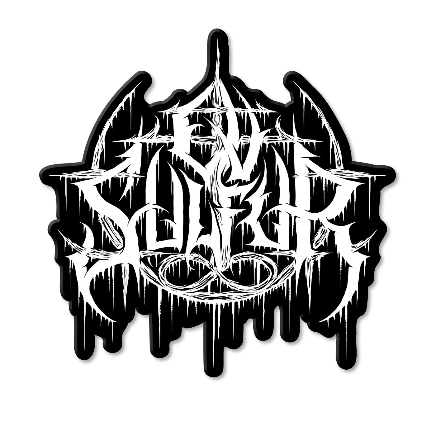 Ov Sulfur "Logo Diecut 3"" Patch