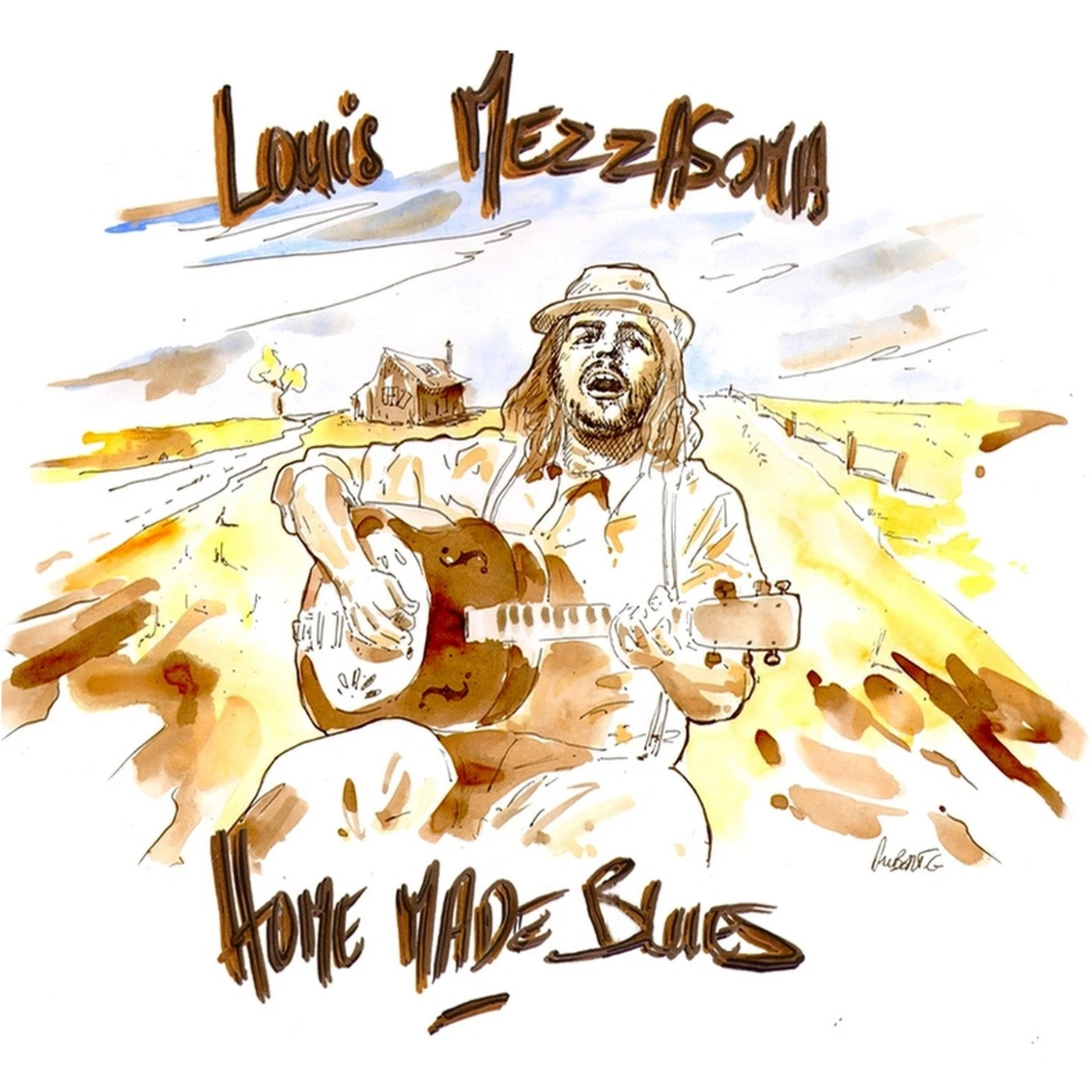 HOME MADE BLUES - LOUIS MEZZASOMA (CD)