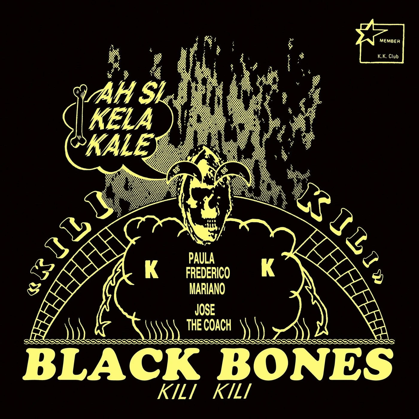 KILI KILI - BLACK BONES (CD)