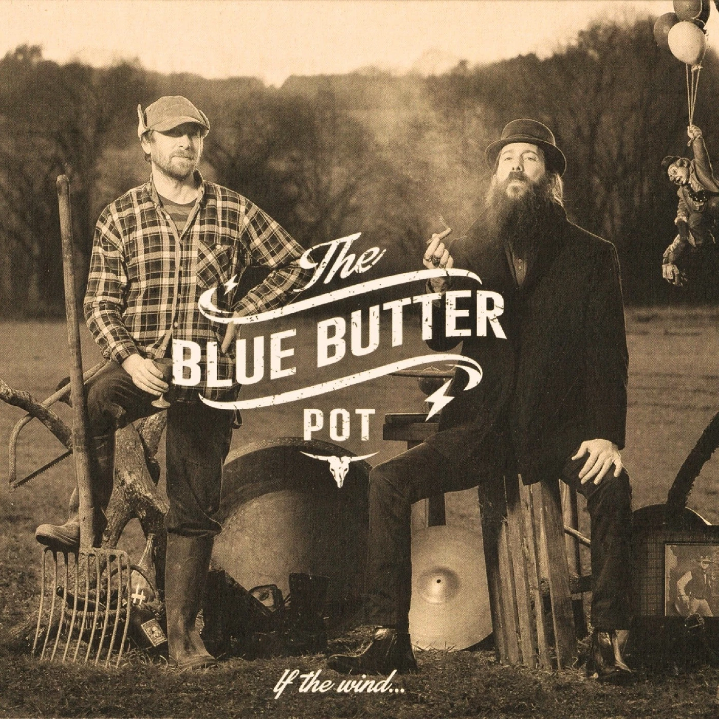 The Blue Butter Pot IF THE WIND - BLUE BUTTER POT (CD)