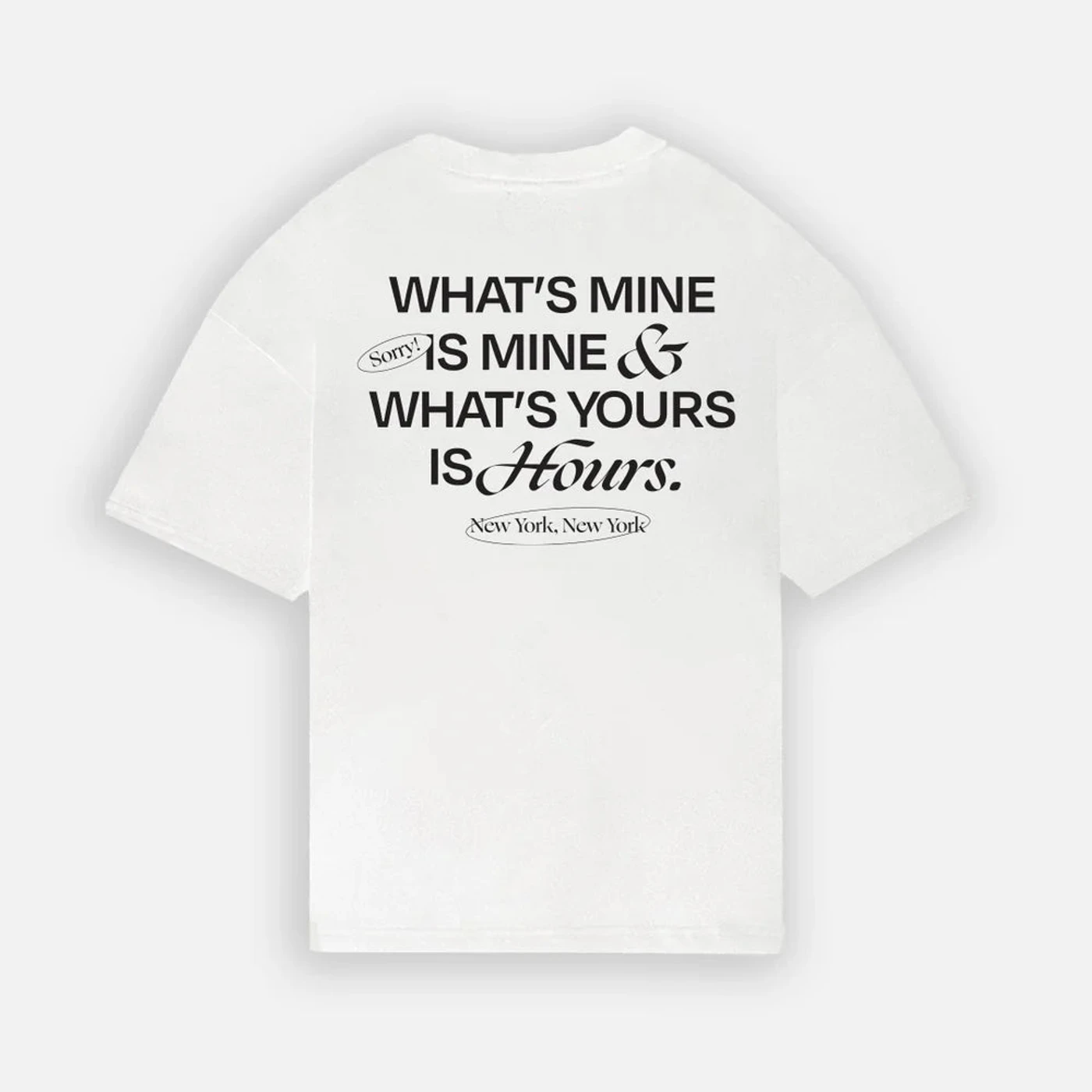 PLAZA Classic Tee – White