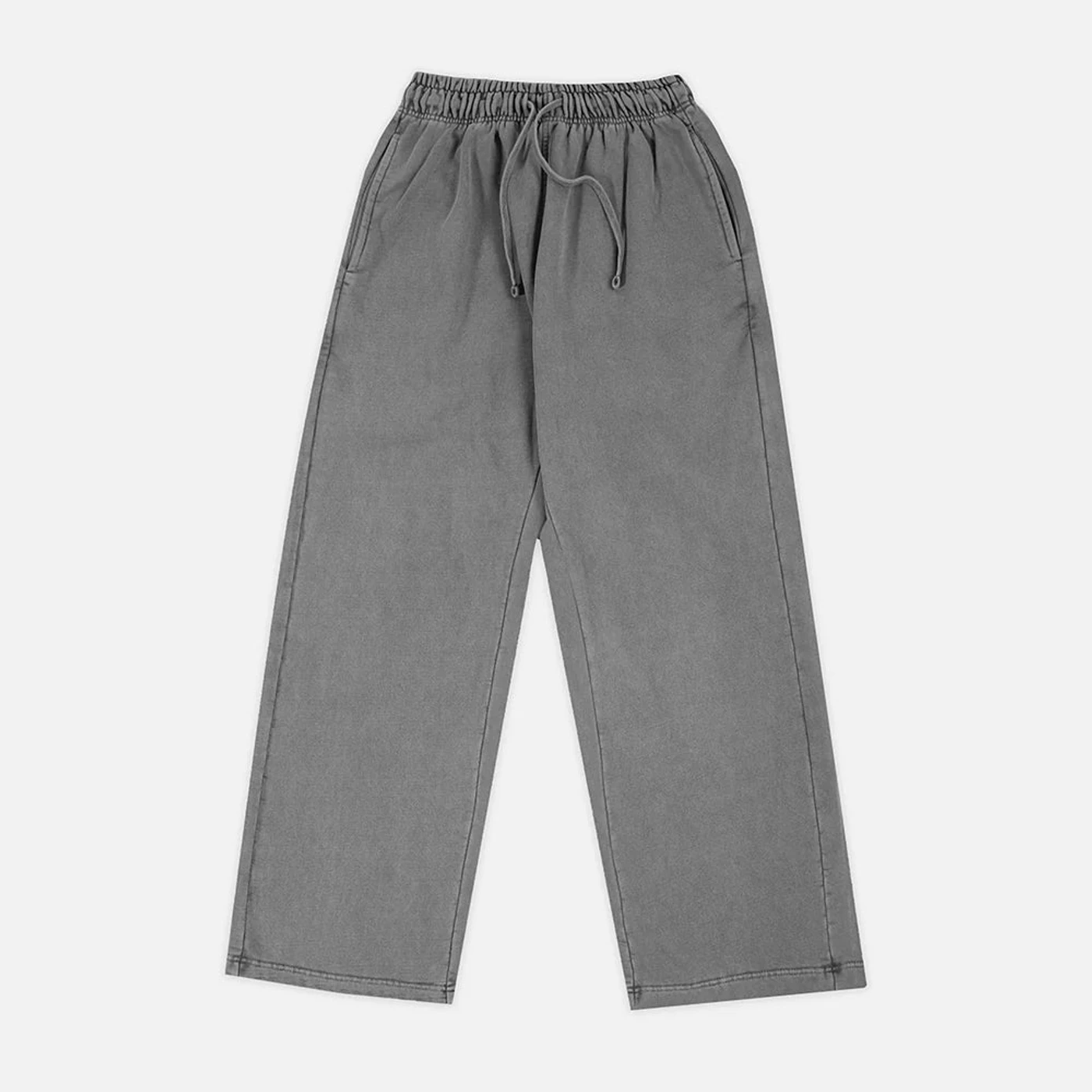 PLAZA Wide Leg Sweatpant - Vintage Grey