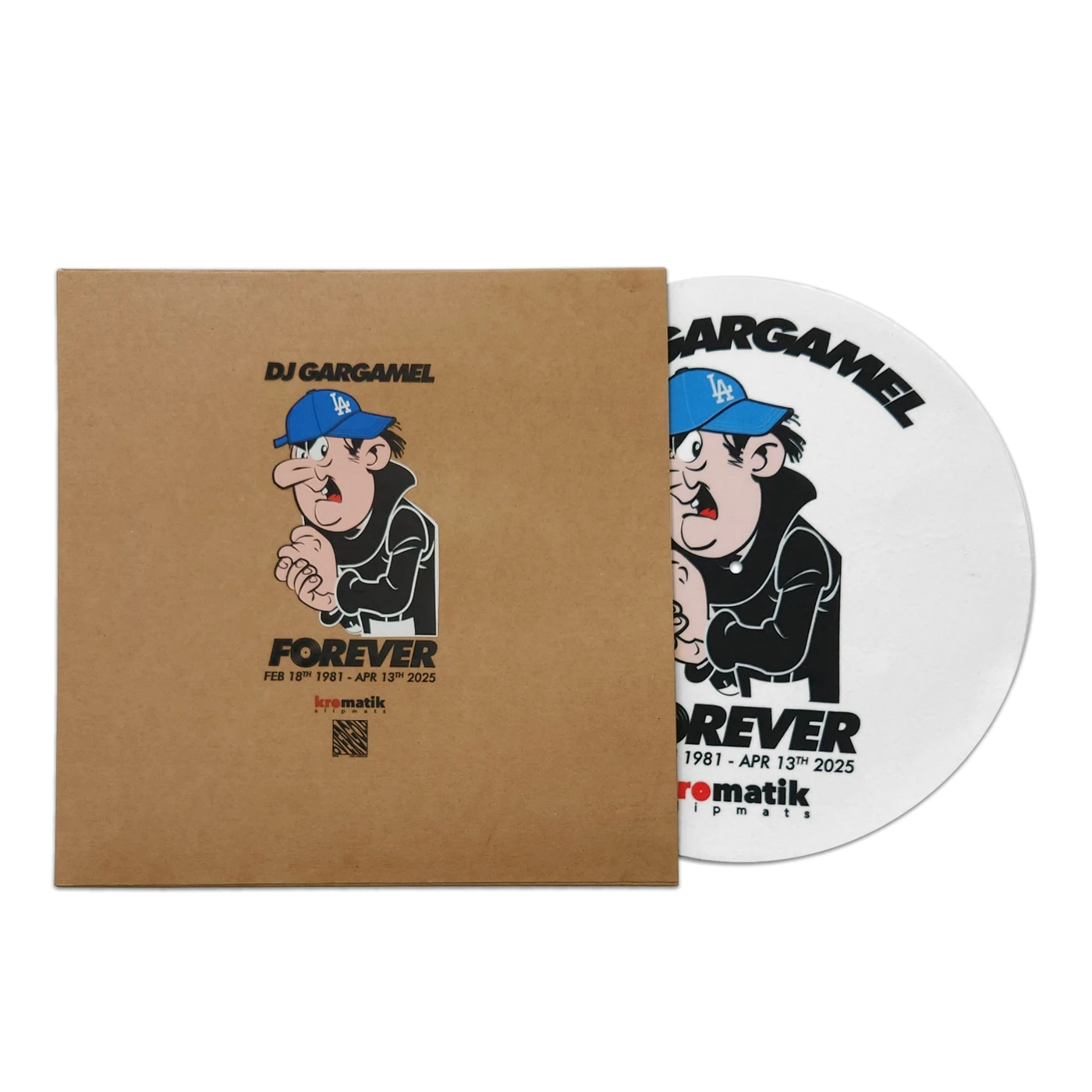 I Love Dirty Break Beats DJ Gargamel Forever Slipmat - 1 Pair