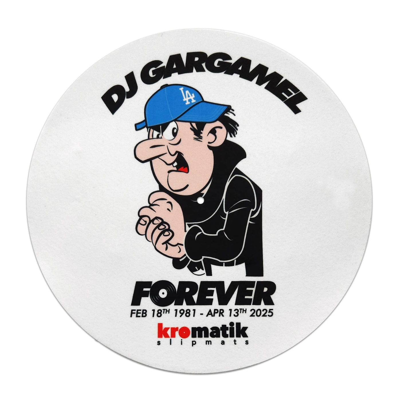 I Love Dirty Break Beats DJ Gargamel Forever Slipmat - 1 Pair