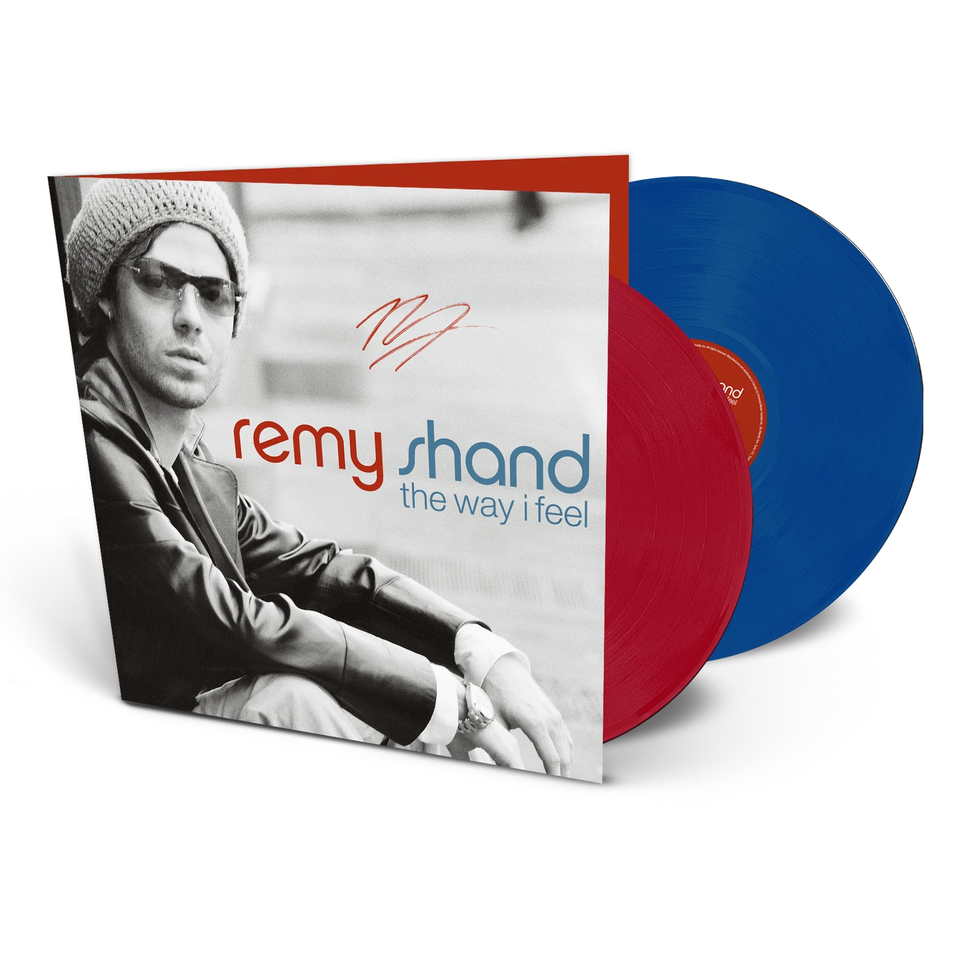 Remy Shand The Way I Feel 2LP (Limited) (1 x Red / 1 x Blue) - AUTOGRAPHED (Red)