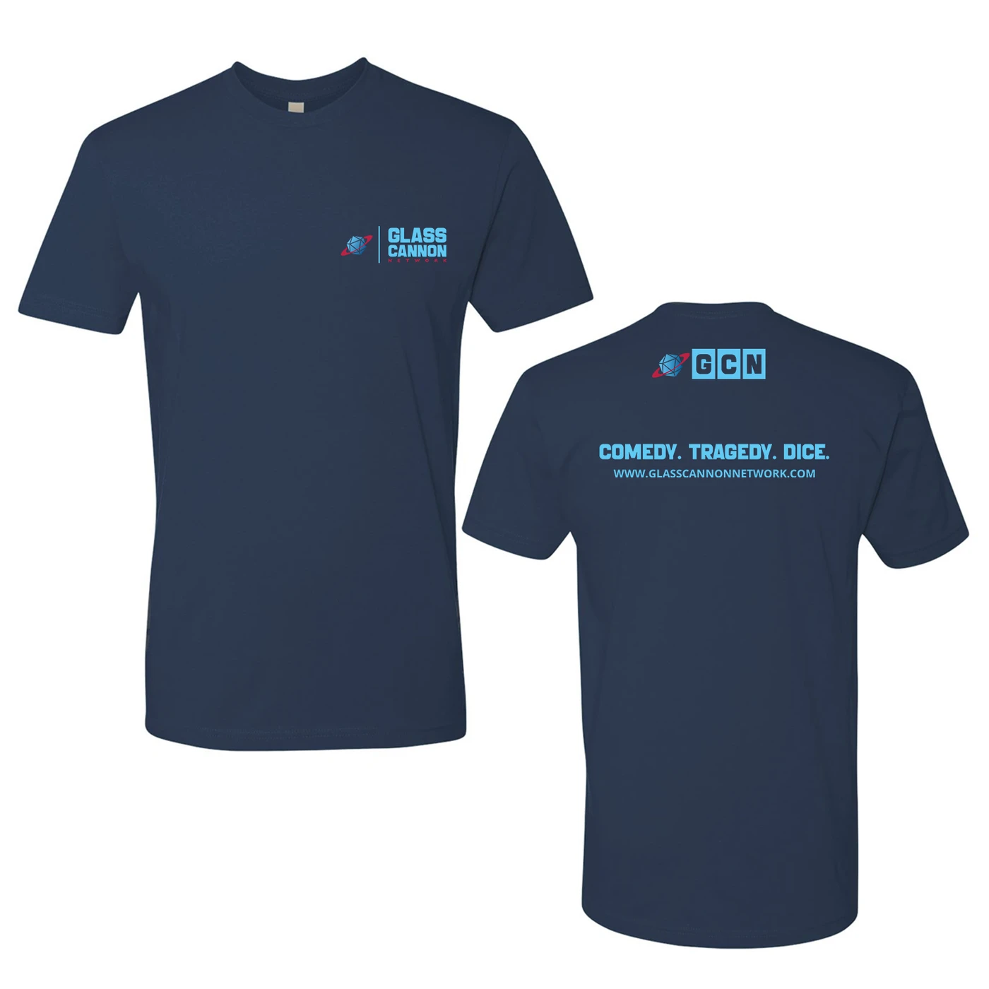 Glass Cannon Network GCN Indigo Unisex T-Shirt