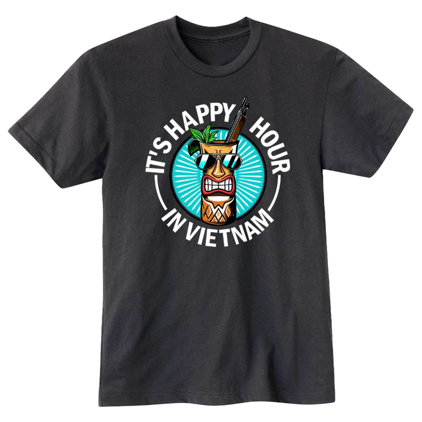 Glass Cannon Network Roger's Happy Hour Black T-Shirt