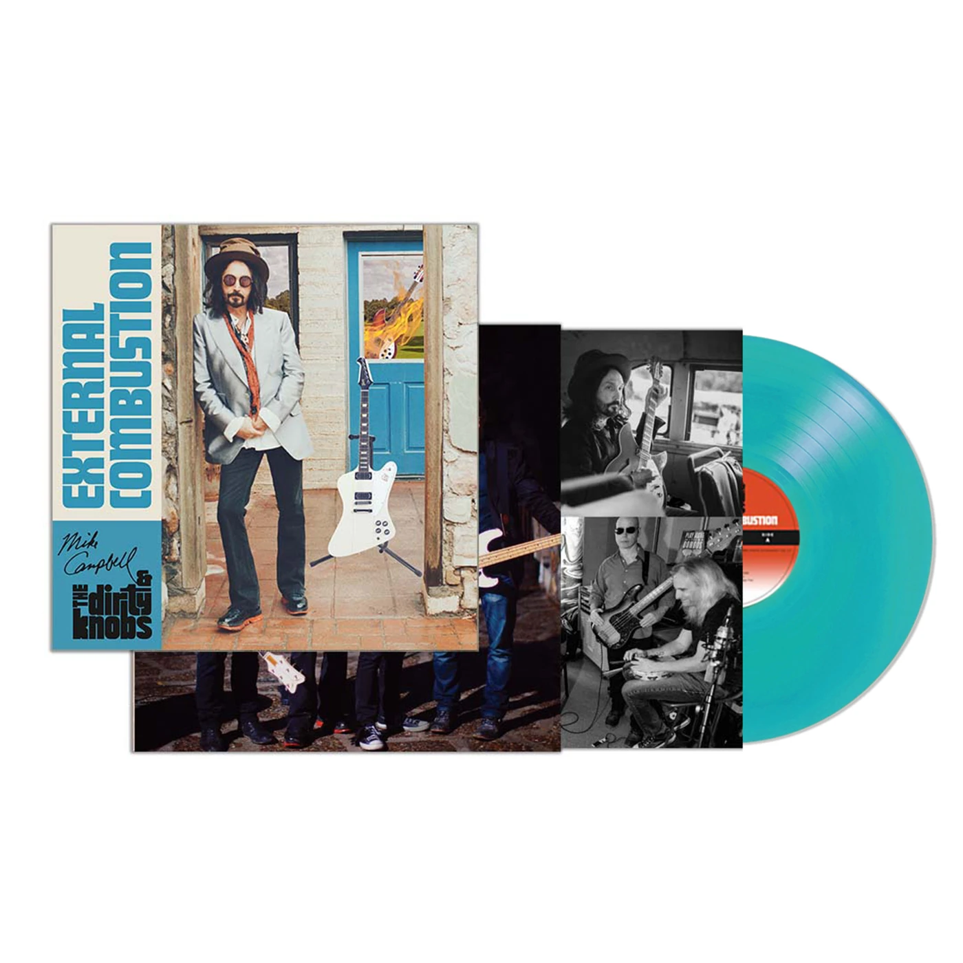 The Dirty Knobs External Combustion  Limited Edition, Exclusive Green Translucent Vinyl