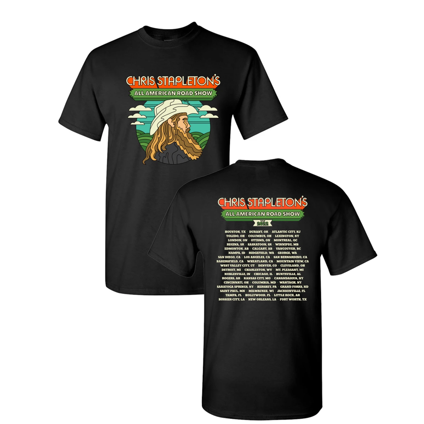 Chris Stapleton 2022 Tour T