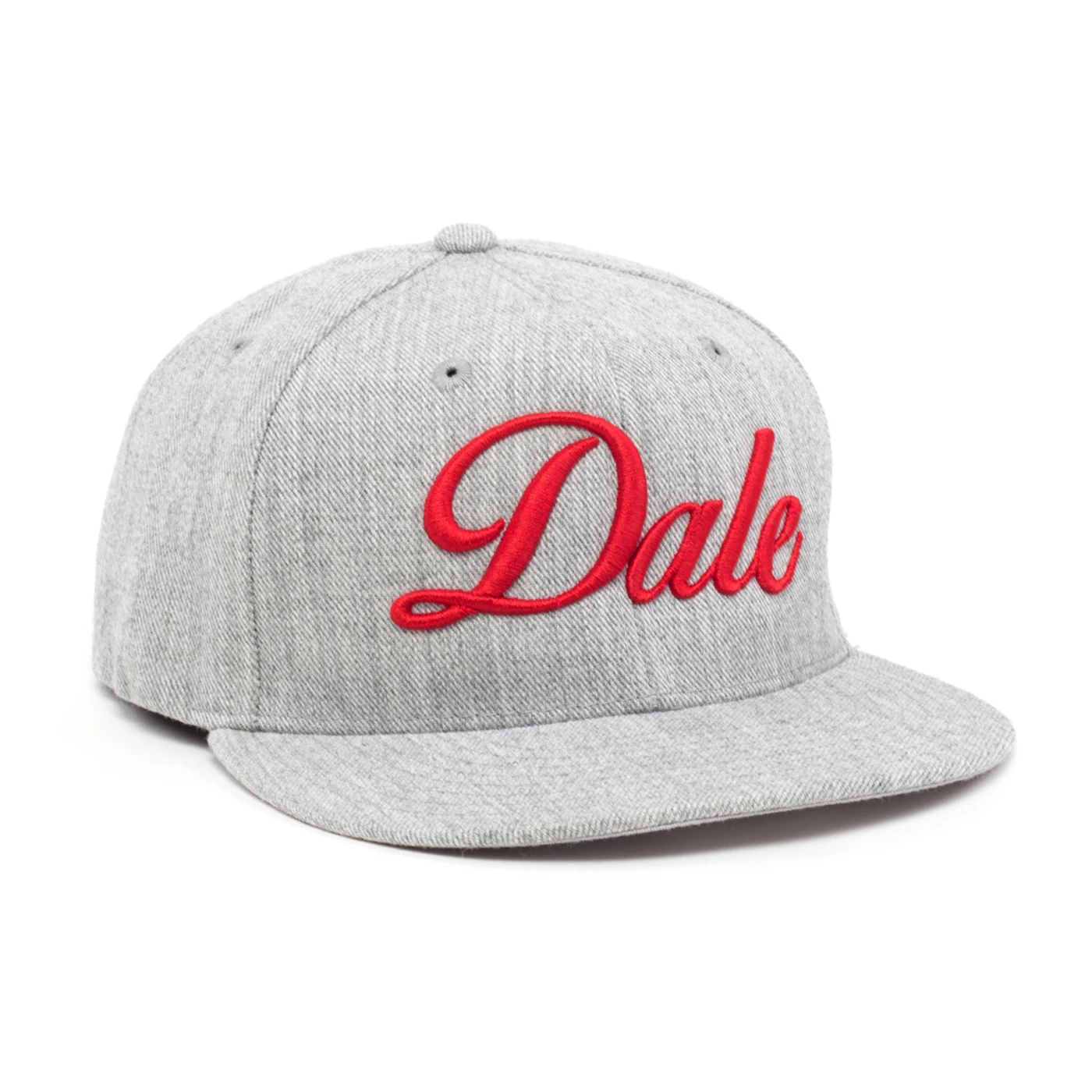 Pitbull Dale Hat - Grey and Red