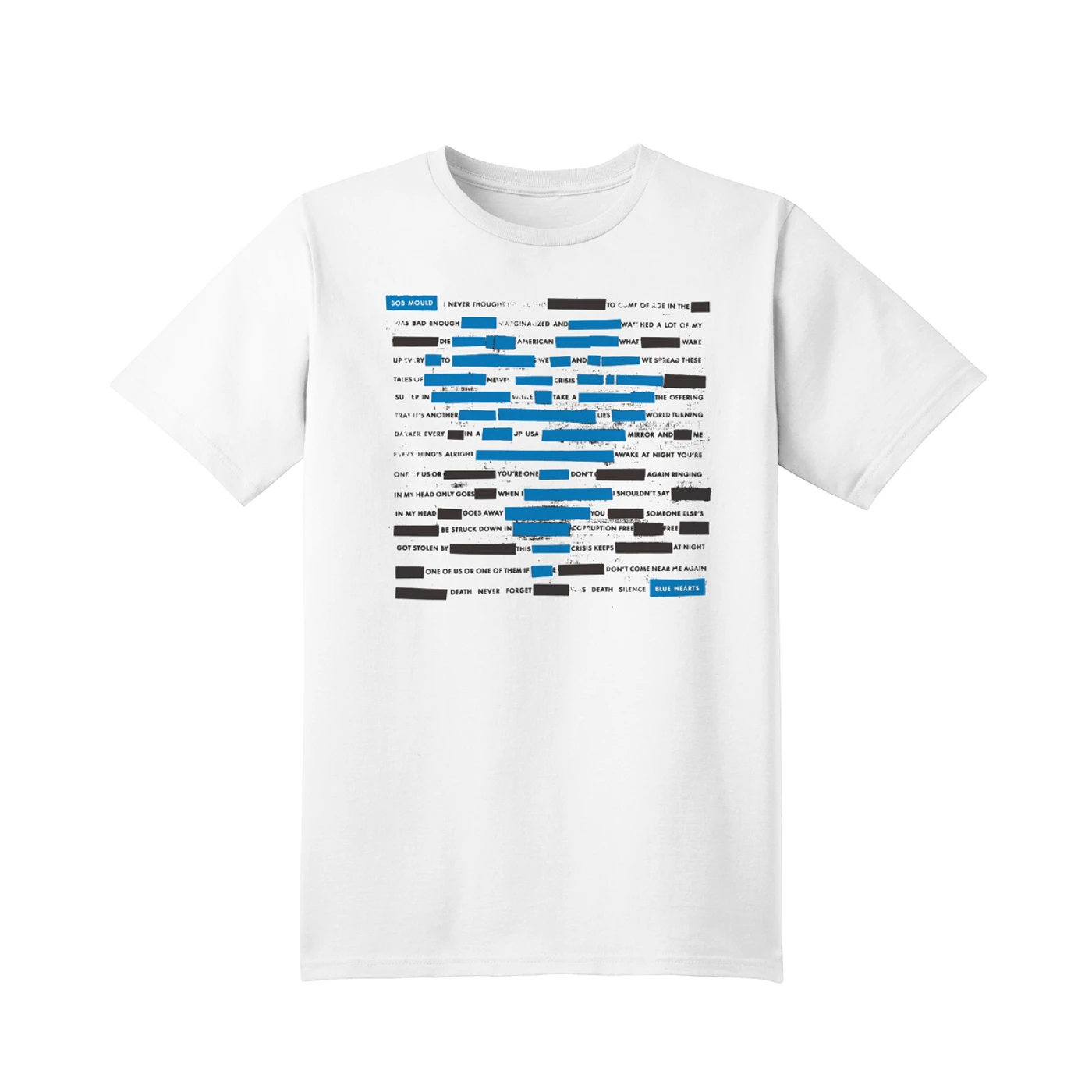 Bob Mould Lyrics Unisex Tee Shirt