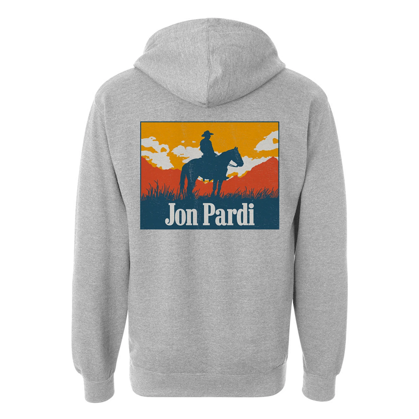 Jon Pardi Sunset Cowboy Pullover Hoody