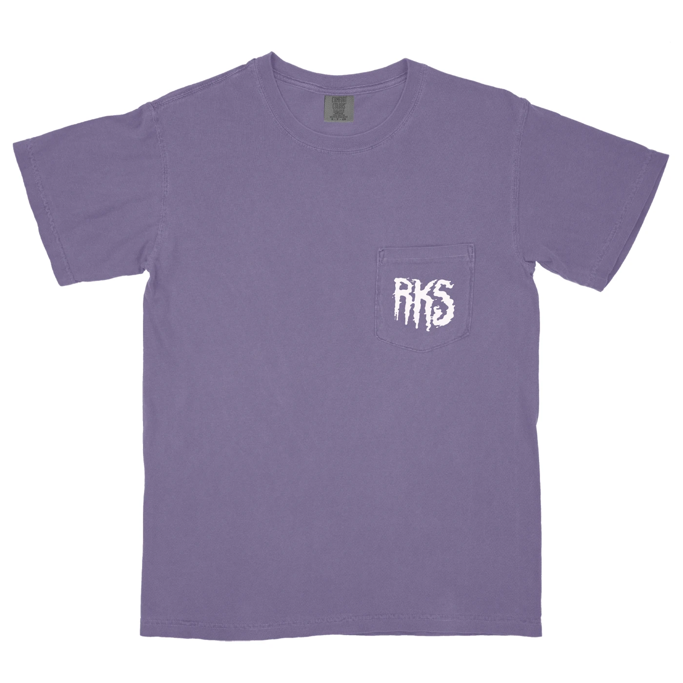 Rainbow Kitten Surprise Grape Pocket Tee