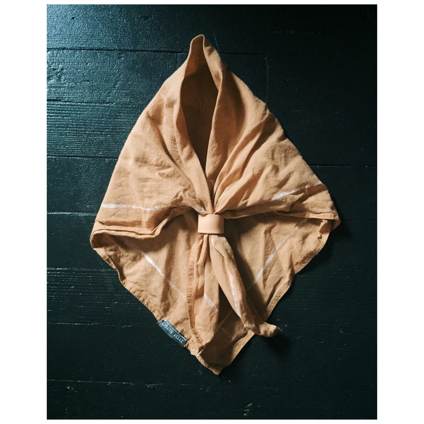 Yo-Yo Ma Eighth Belle — Berkshires: Sepia Striped Bandana