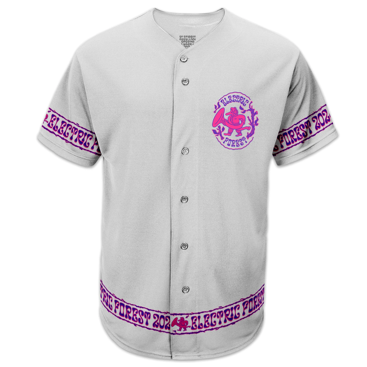 Electric Forest Festival Crew's All Here Baseball Jersey