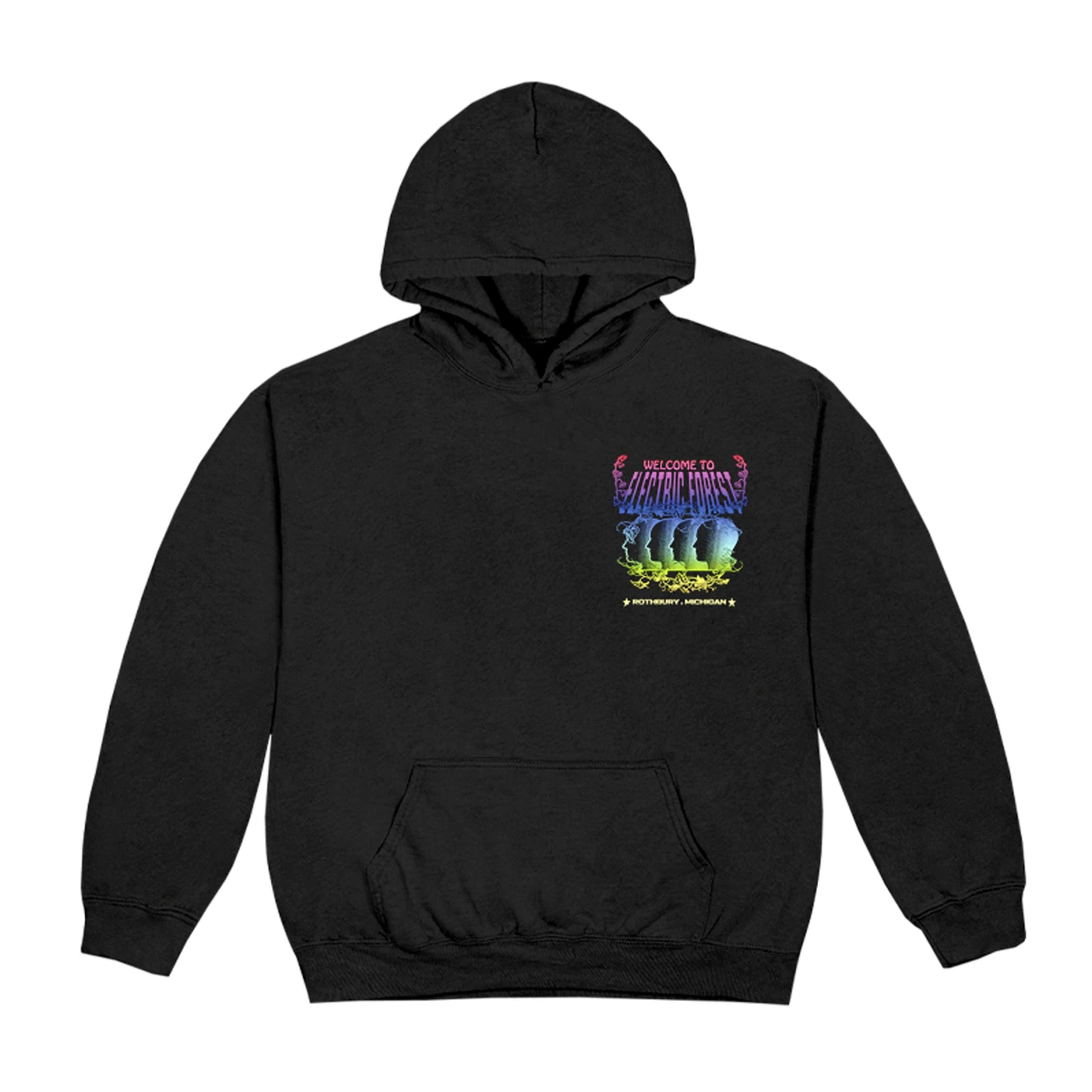 Electric Forest Festival Flyer Hoodie