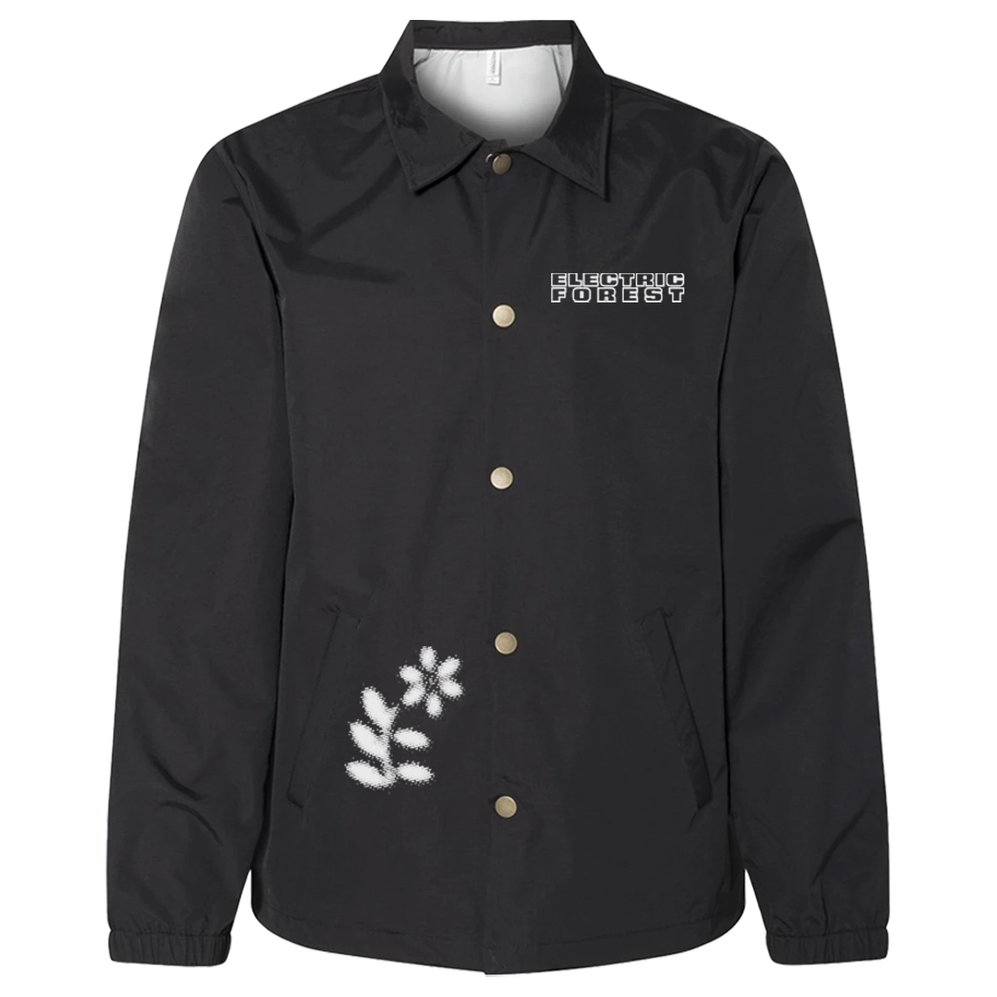 Electric Forest Festival Smiles in the Forest Coach Jacket
