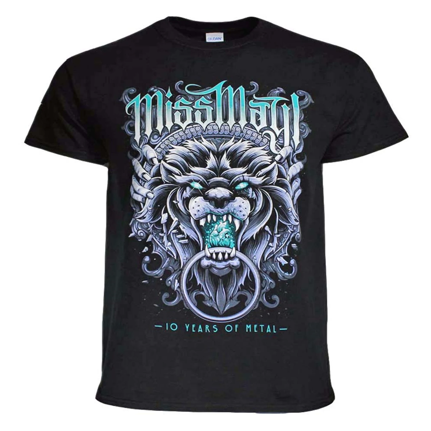 Miss May I T Shirt | Miss May I 10 Years of Metal T-Shirt